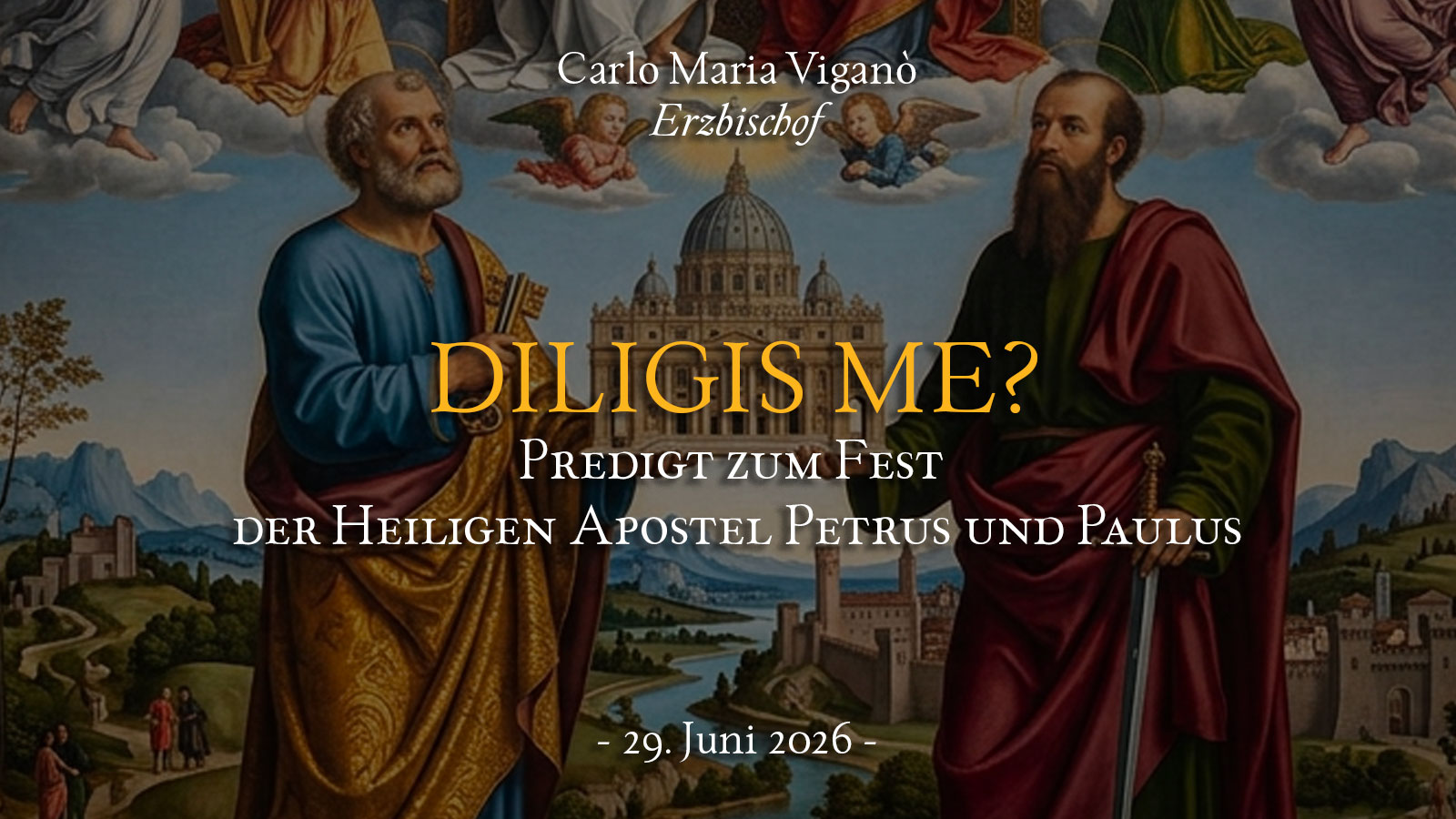 DILIGIS  ME?