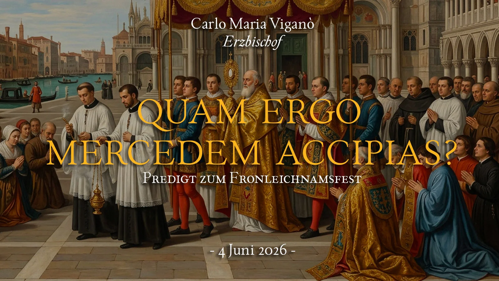 Quam ergo mercedem accipias?