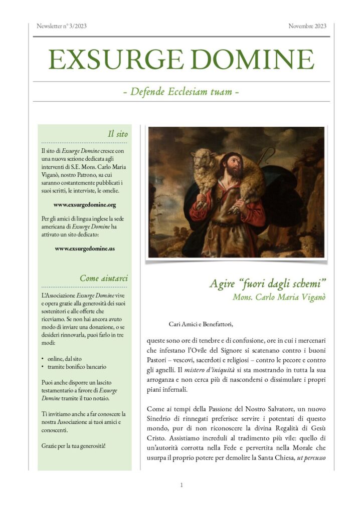 Copertina newsletter N° 3/2023 — Agire «fuori dagli schemi»